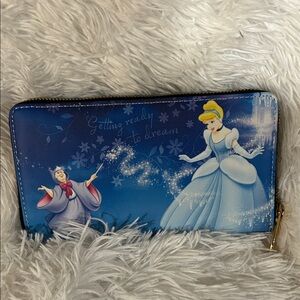Disney Blue Cinderella Dream Wallet